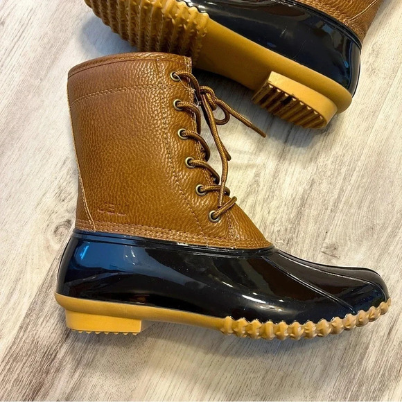 JBU BY JAMBU WMNS Chocolate Waterproof Maplewood Round Toe Lace-Up Duck Boots - Picture 2 of 7